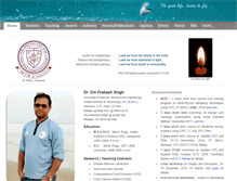 Tablet Screenshot of omprakashsingh.com